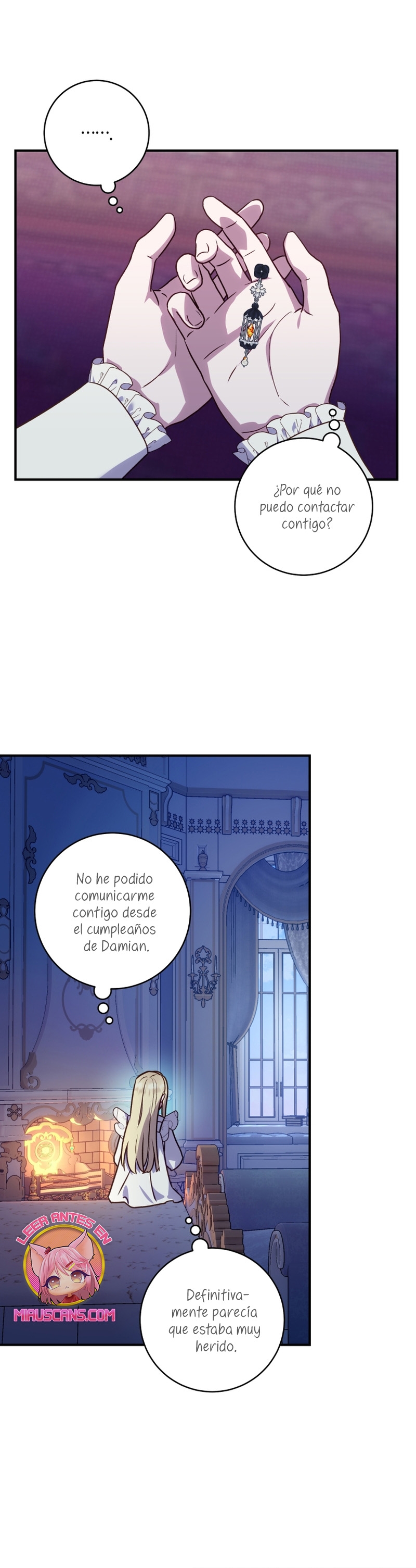 La mente maestra villana tiene suerte en sus últimos años Capítulo 24 - Page 3