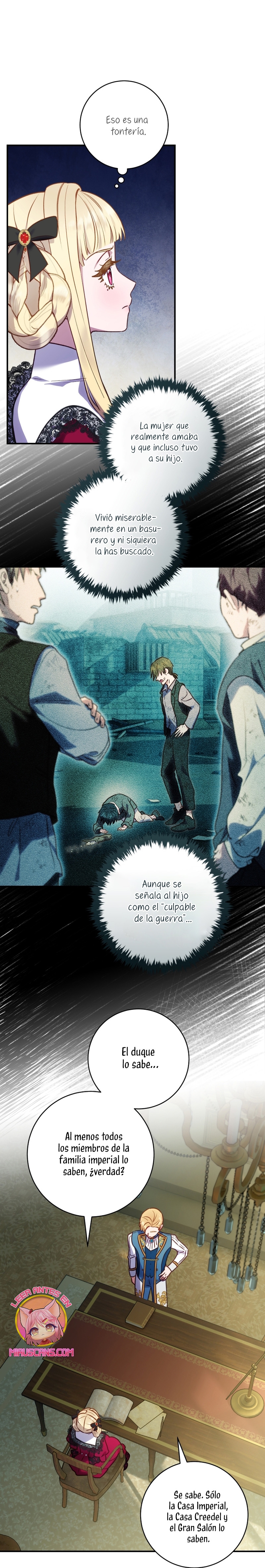 La mente maestra villana tiene suerte en sus últimos años Capítulo 24 - Page 33