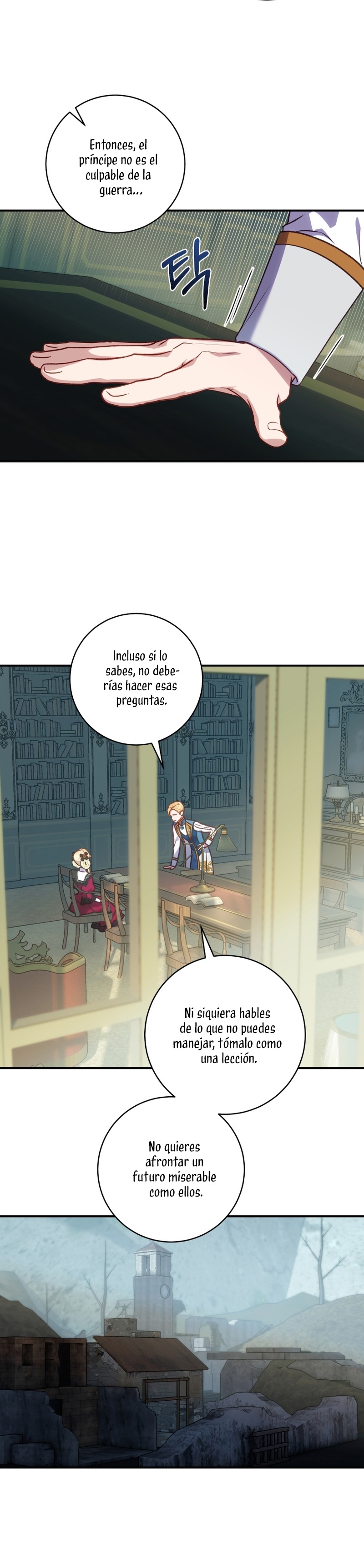 La mente maestra villana tiene suerte en sus últimos años Capítulo 24 - Page 34