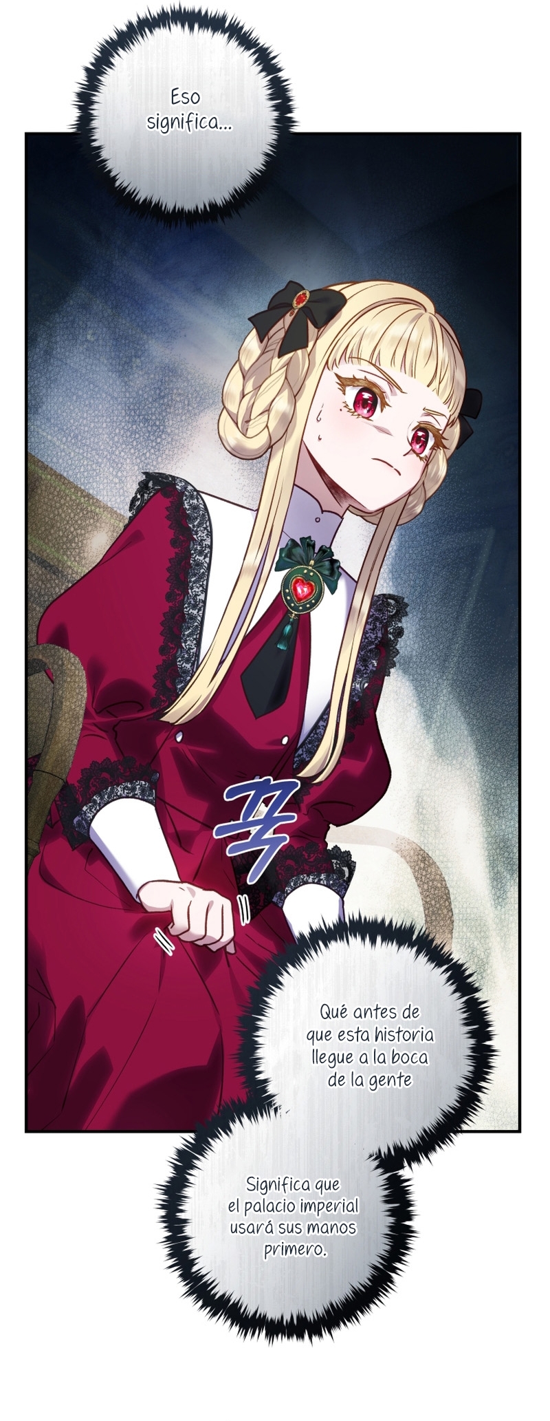 La mente maestra villana tiene suerte en sus últimos años Capítulo 24 - Page 35