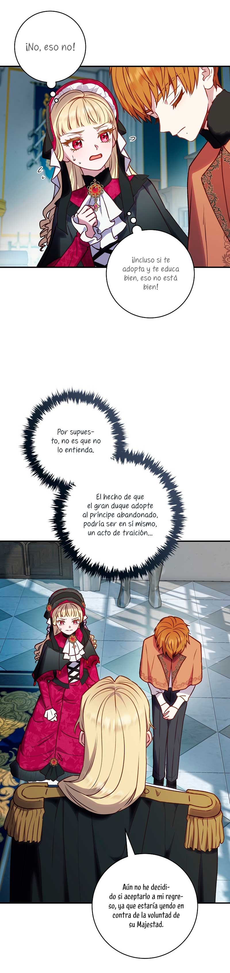 La mente maestra villana tiene suerte en sus últimos años Capítulo 37 - Page 8