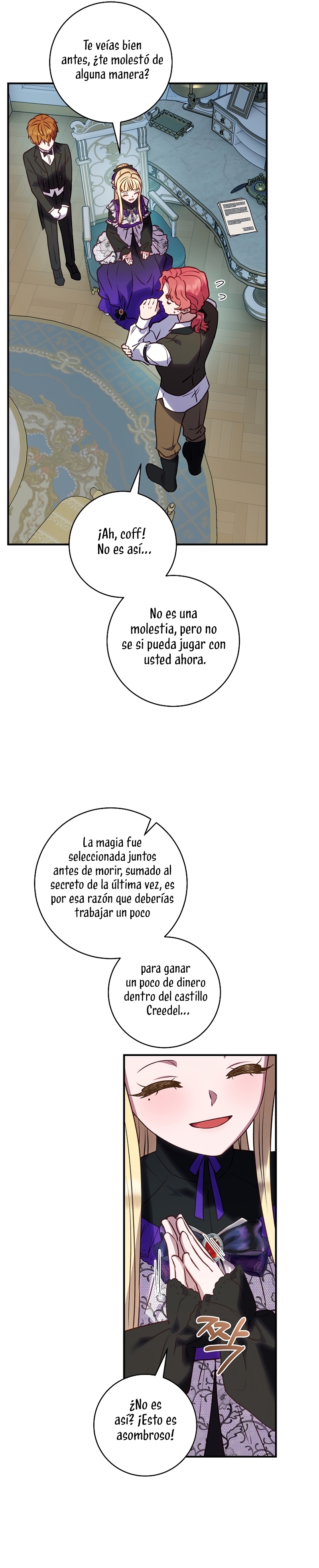 La mente maestra villana tiene suerte en sus últimos años Capítulo 38 - Page 17