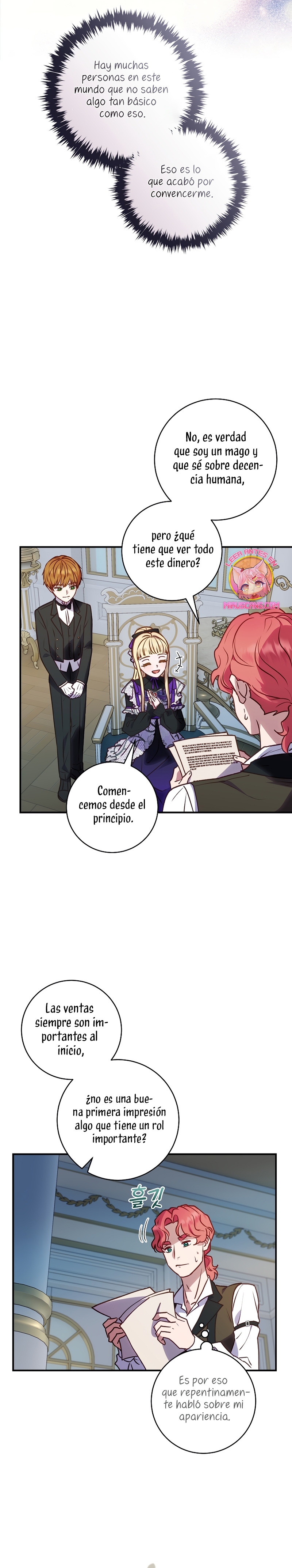 La mente maestra villana tiene suerte en sus últimos años Capítulo 38 - Page 21