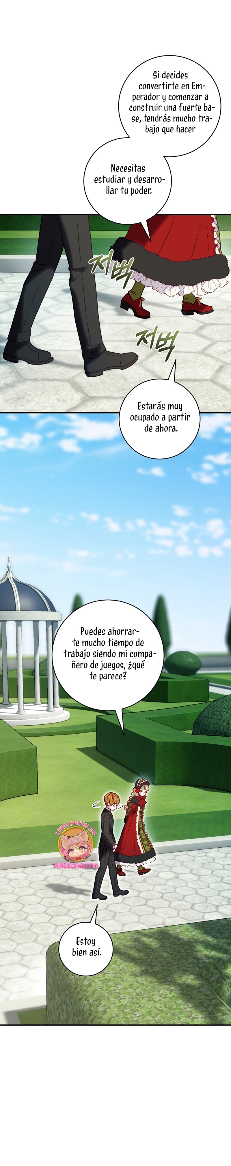 La mente maestra villana tiene suerte en sus últimos años Capítulo 38 - Page 23