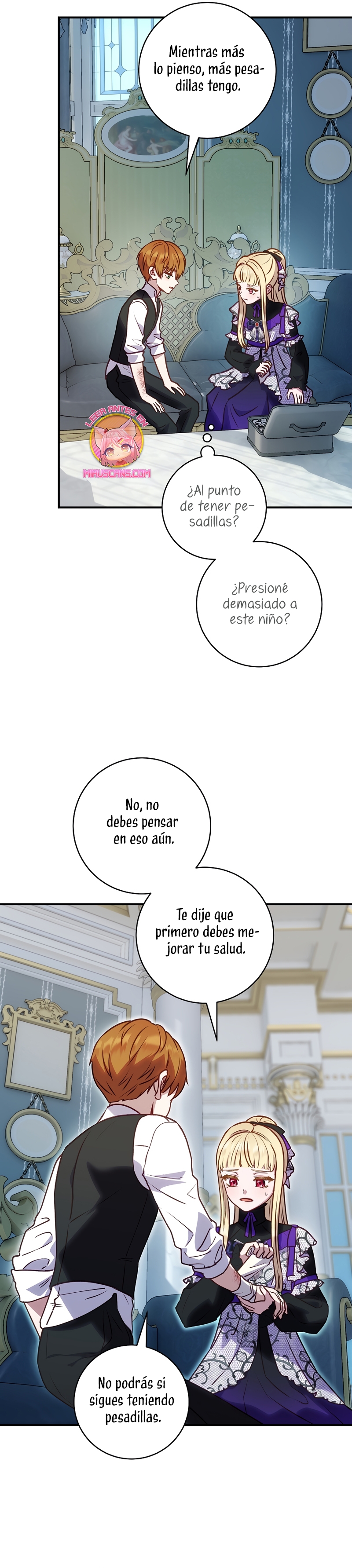 La mente maestra villana tiene suerte en sus últimos años Capítulo 38 - Page 5