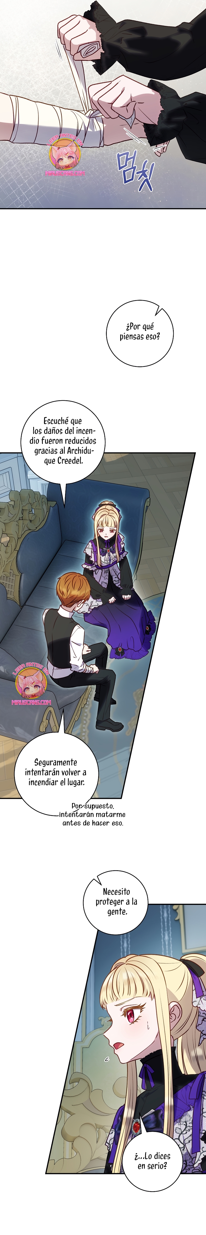 La mente maestra villana tiene suerte en sus últimos años Capítulo 38 - Page 8