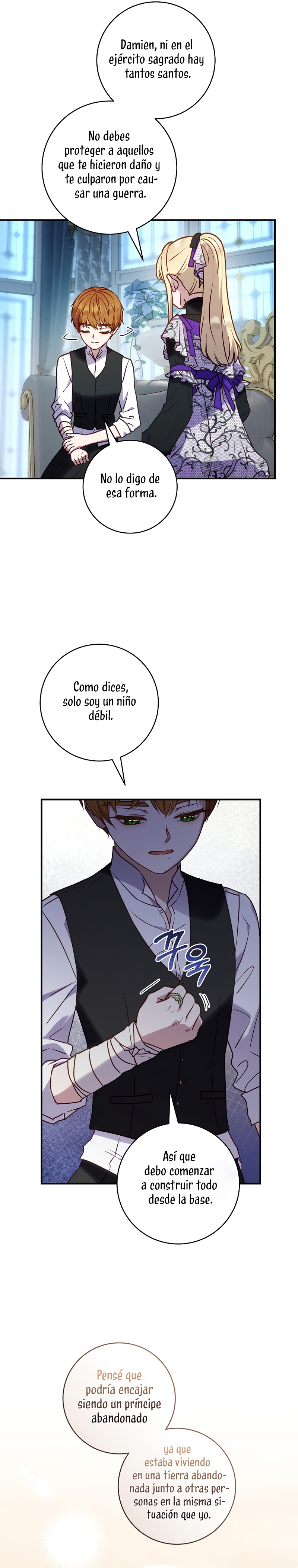 La mente maestra villana tiene suerte en sus últimos años Capítulo 38 - Page 9