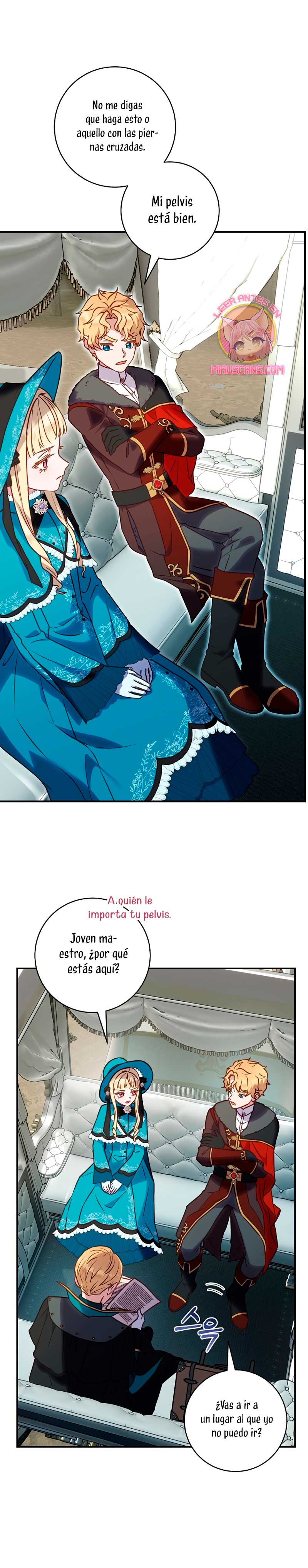 La mente maestra villana tiene suerte en sus últimos años Capítulo 40 - Page 4