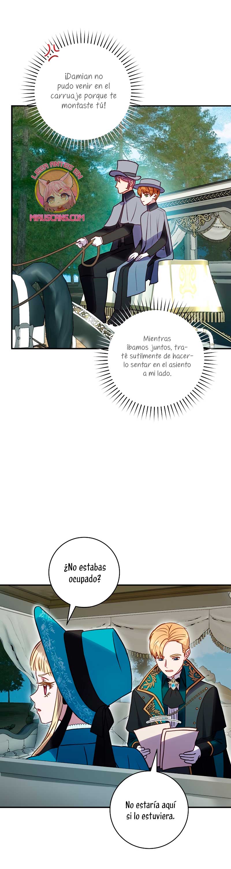 La mente maestra villana tiene suerte en sus últimos años Capítulo 40 - Page 5