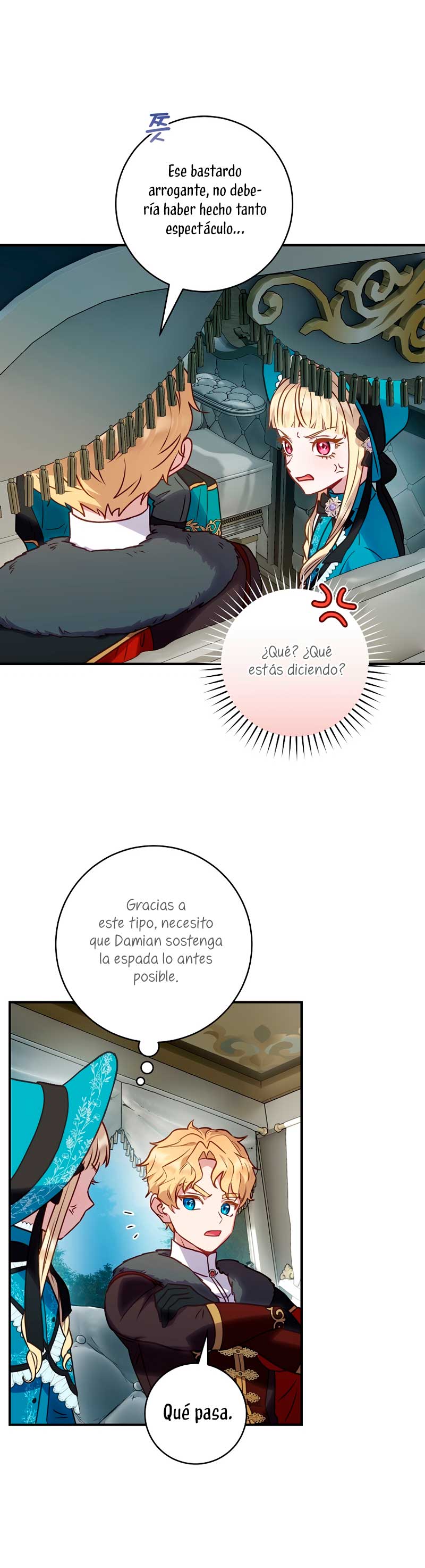 La mente maestra villana tiene suerte en sus últimos años Capítulo 40 - Page 7