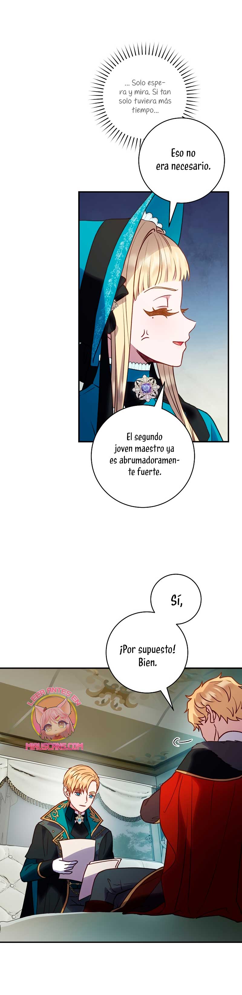 La mente maestra villana tiene suerte en sus últimos años Capítulo 40 - Page 8