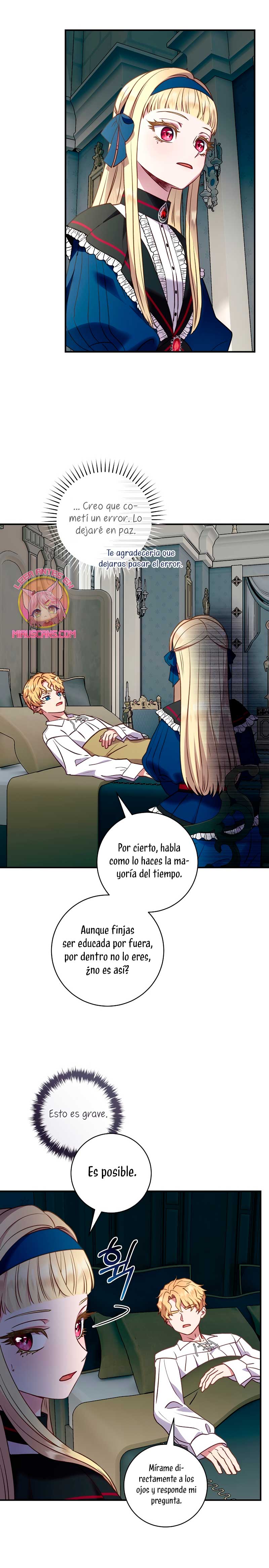 La mente maestra villana tiene suerte en sus últimos años Capítulo 44 - Page 15