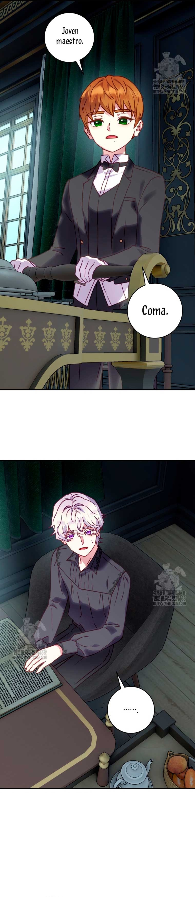 La mente maestra villana tiene suerte en sus últimos años Capítulo 48 - Page 8