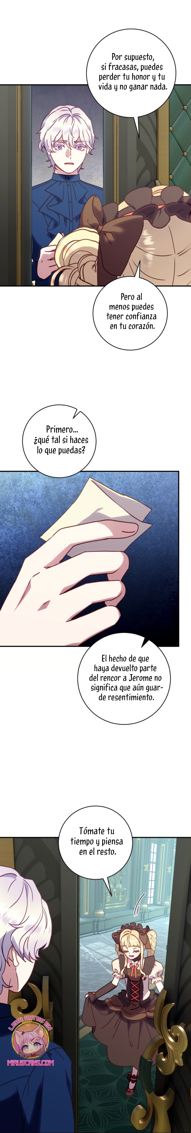 La mente maestra villana tiene suerte en sus últimos años Capítulo 49 - Page 3