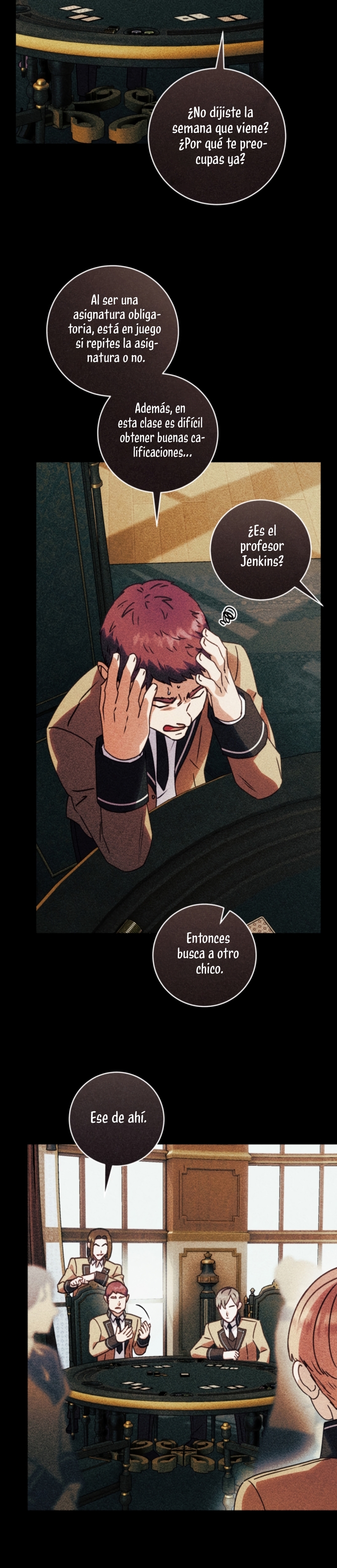 La mente maestra villana tiene suerte en sus últimos años Capítulo 49 - Page 8