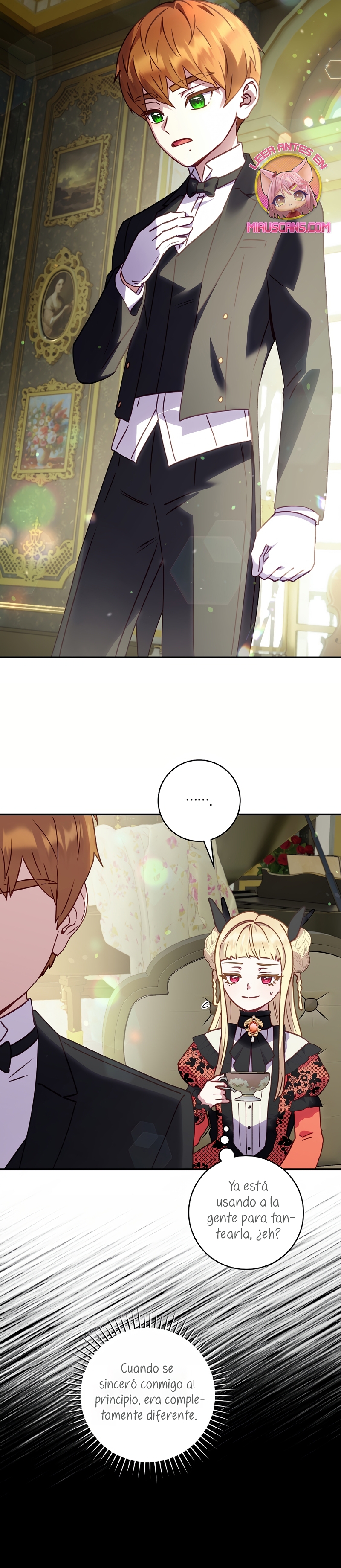 La mente maestra villana tiene suerte en sus últimos años Capítulo 51 - Page 4