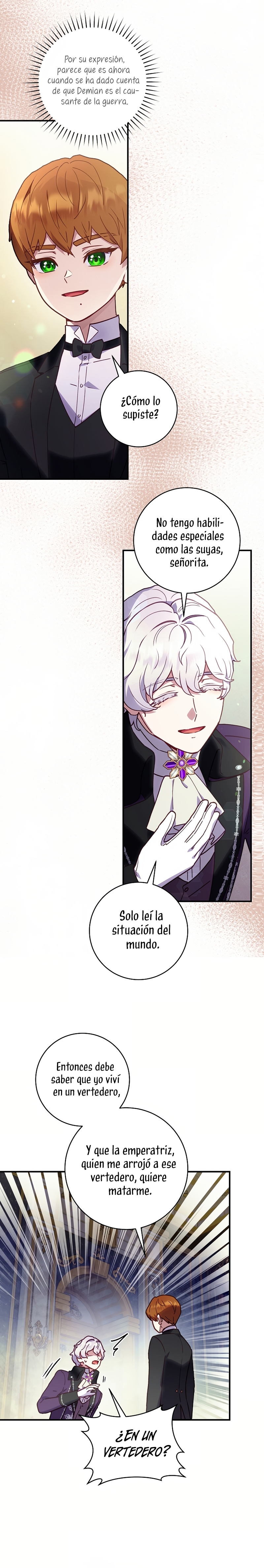 La mente maestra villana tiene suerte en sus últimos años Capítulo 51 - Page 8