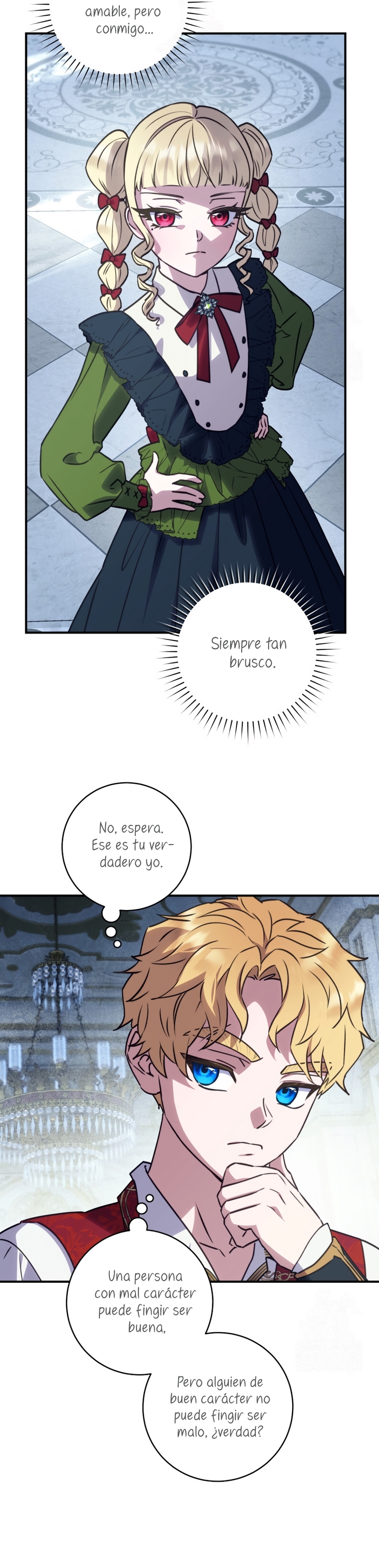 La mente maestra villana tiene suerte en sus últimos años Capítulo 63 - Page 5