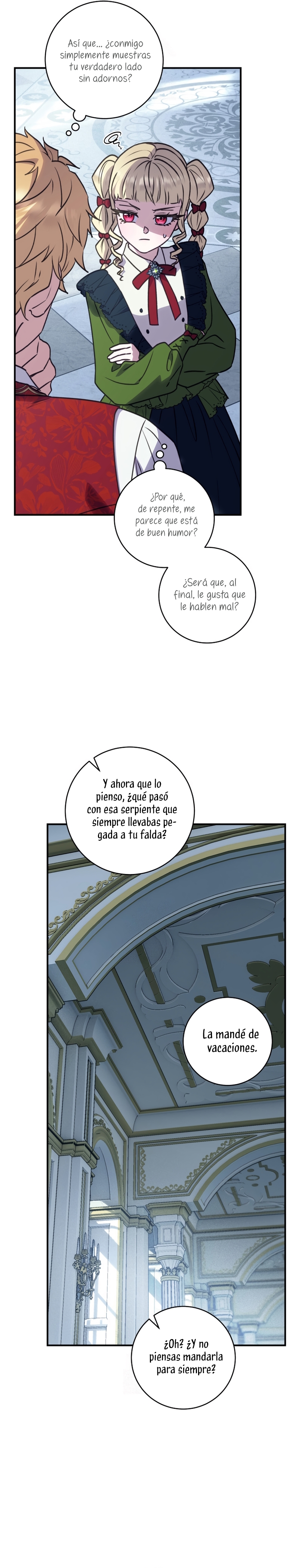 La mente maestra villana tiene suerte en sus últimos años Capítulo 63 - Page 6