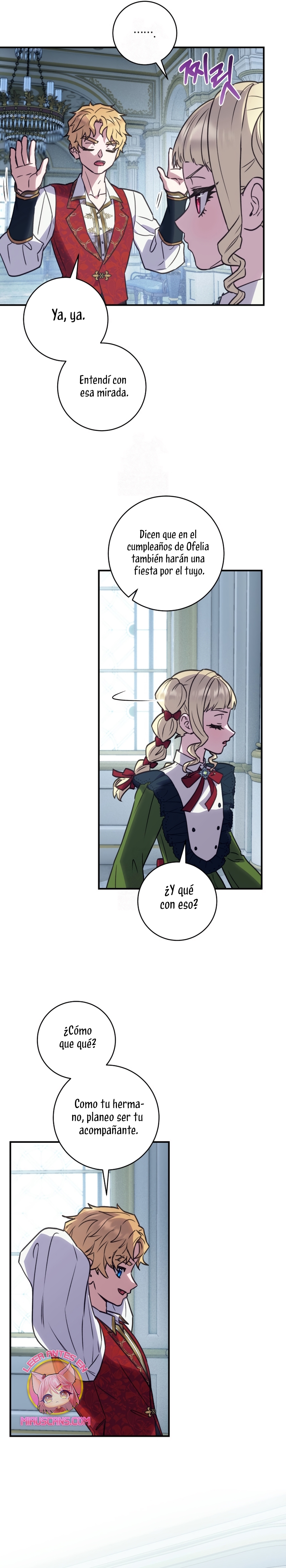 La mente maestra villana tiene suerte en sus últimos años Capítulo 63 - Page 7