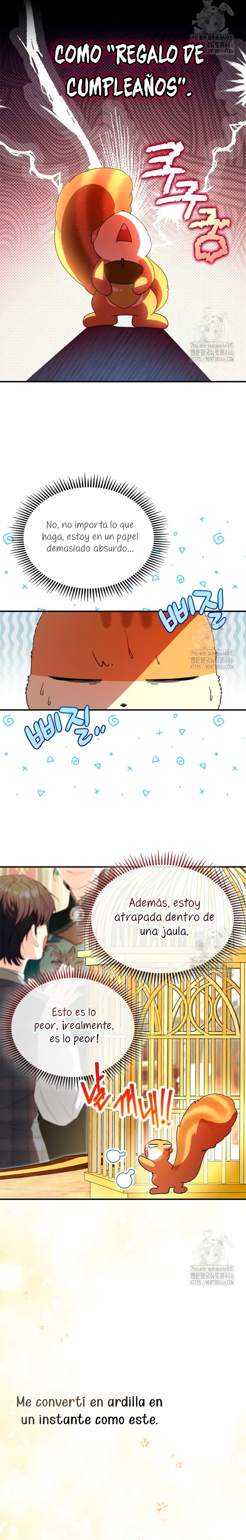 Me convertí en una ardilla que salvó al villano Capítulo 1 - Page 6