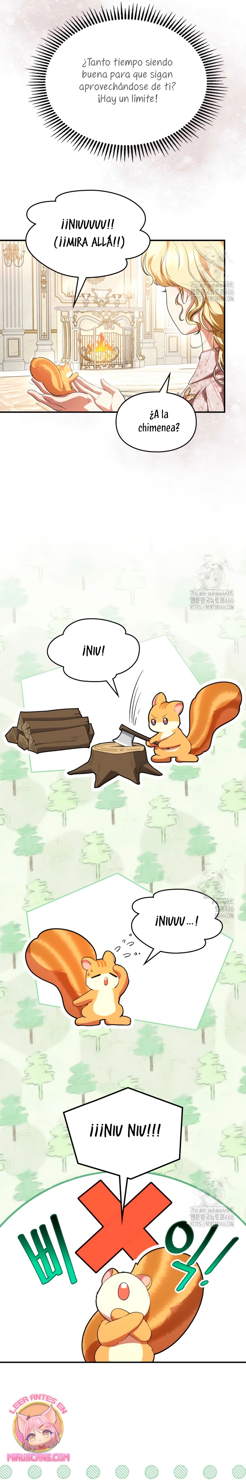 Me convertí en una ardilla que salvó al villano Capítulo 11 - Page 22