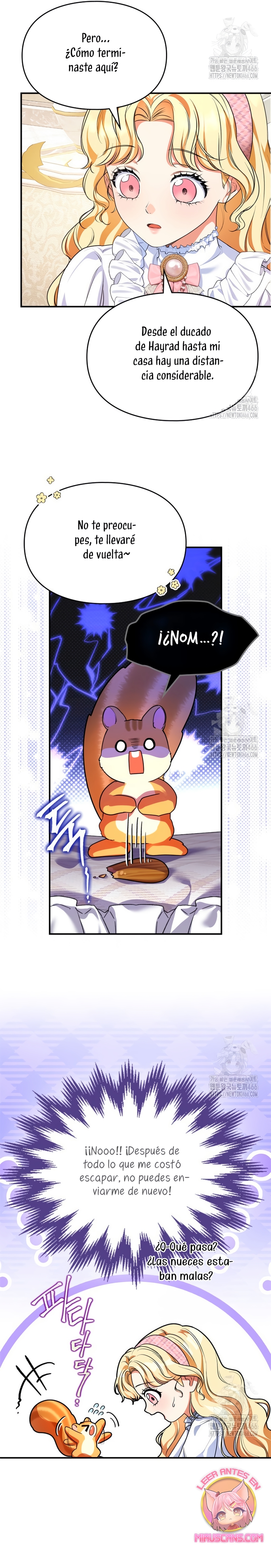 Me convertí en una ardilla que salvó al villano Capítulo 11 - Page 6