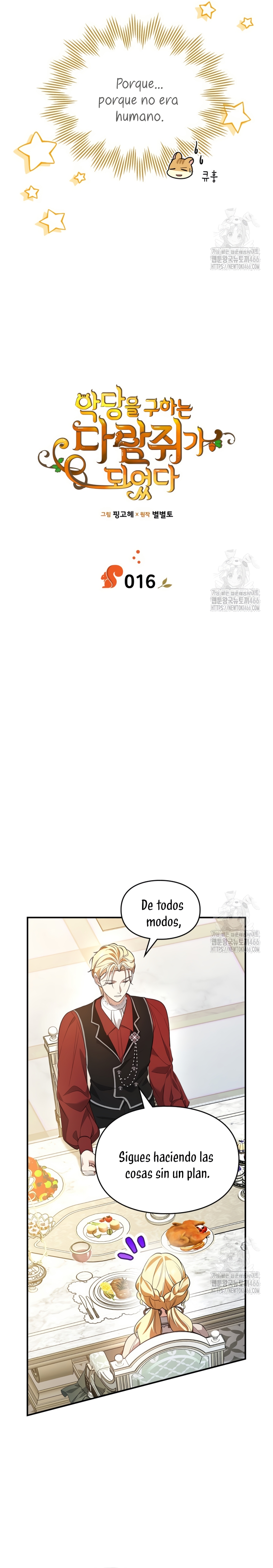 Me convertí en una ardilla que salvó al villano Capítulo 16 - Page 8