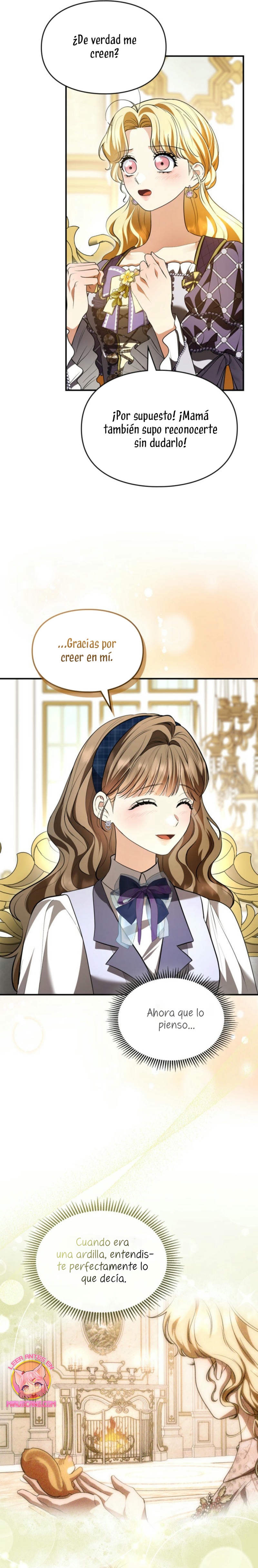 Me convertí en una ardilla que salvó al villano Capítulo 34 - Page 13