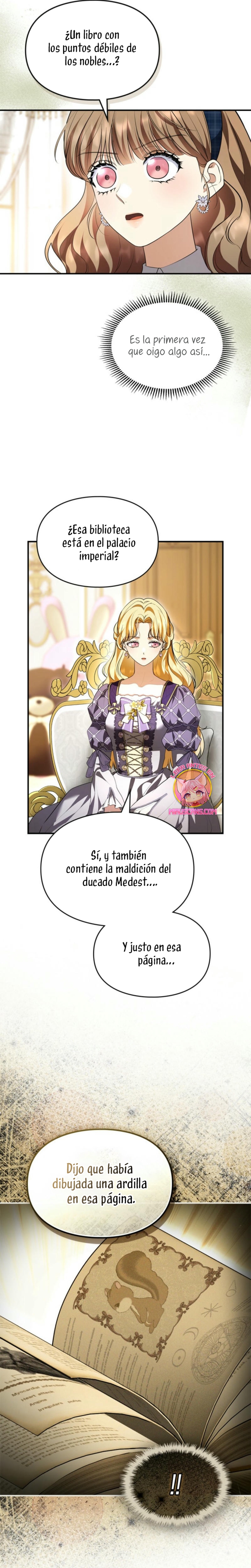 Me convertí en una ardilla que salvó al villano Capítulo 34 - Page 5