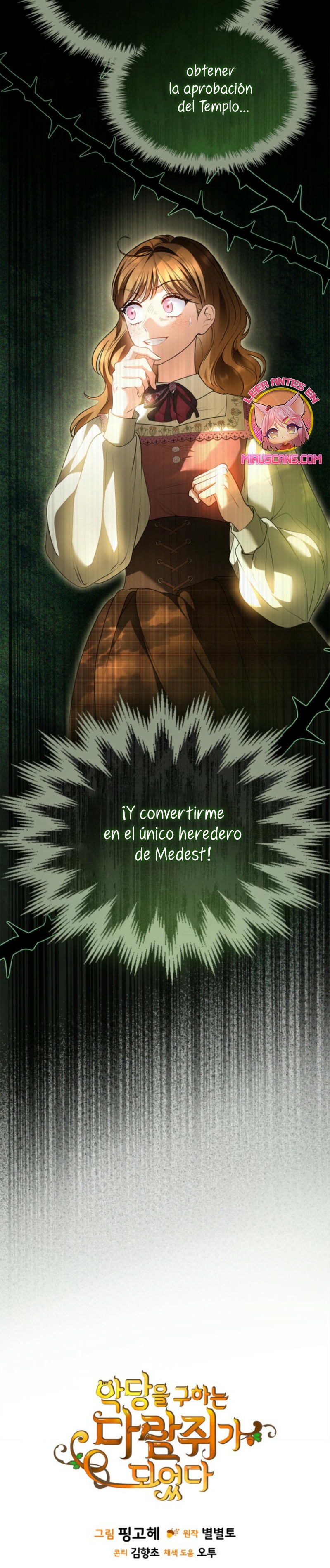 Me convertí en una ardilla que salvó al villano Capítulo 37 - Page 41