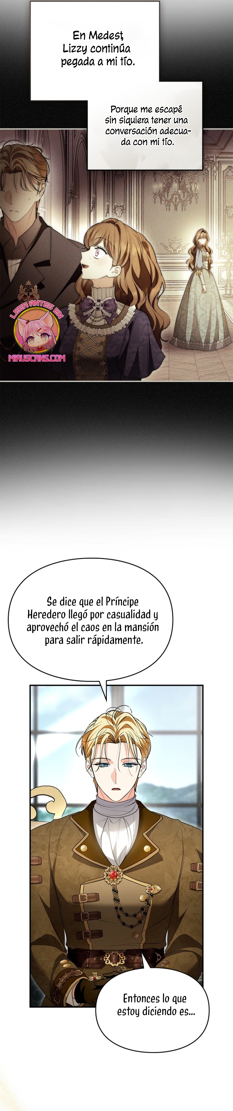 Me convertí en una ardilla que salvó al villano Capítulo 38 - Page 16
