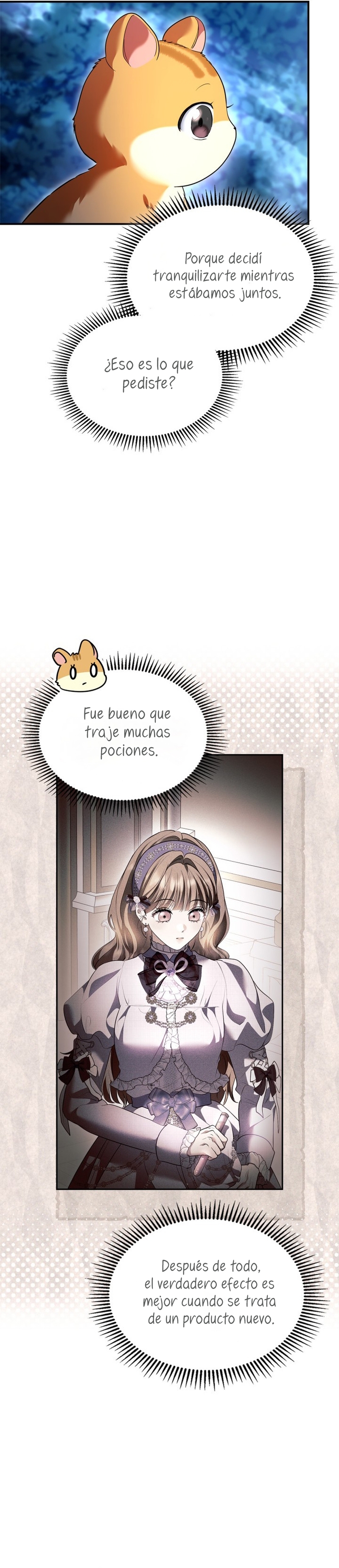 Me convertí en una ardilla que salvó al villano Capítulo 38 - Page 41