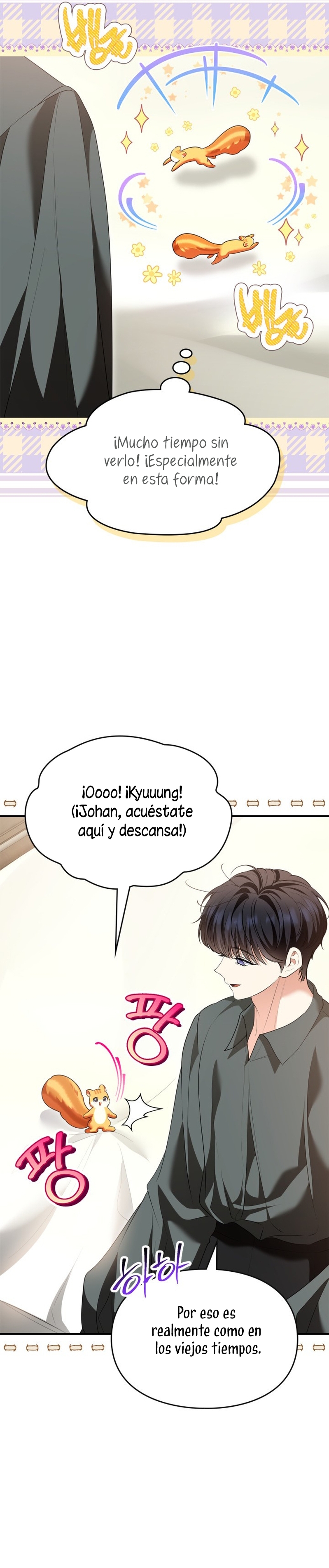 Me convertí en una ardilla que salvó al villano Capítulo 39 - Page 22