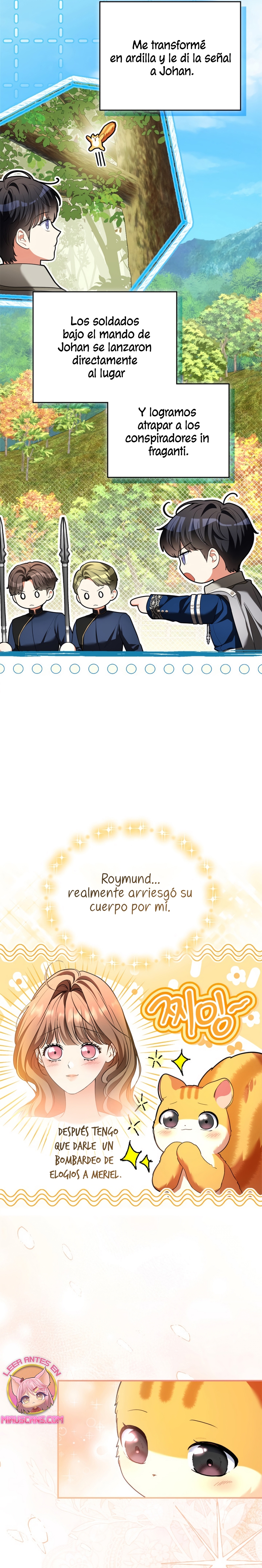 Me convertí en una ardilla que salvó al villano Capítulo 41 - Page 13