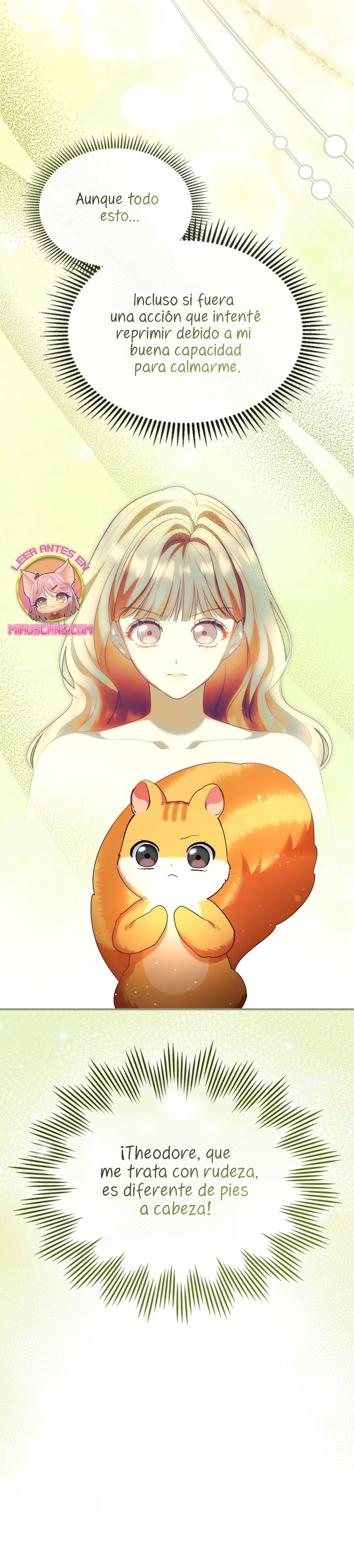 Me convertí en una ardilla que salvó al villano Capítulo 41 - Page 27