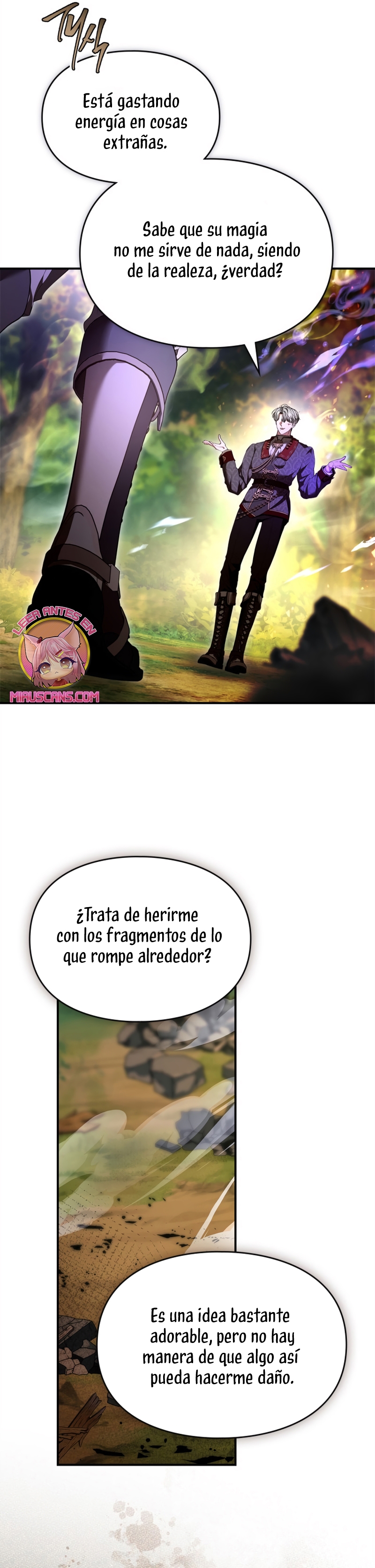 Me convertí en una ardilla que salvó al villano Capítulo 42 - Page 9