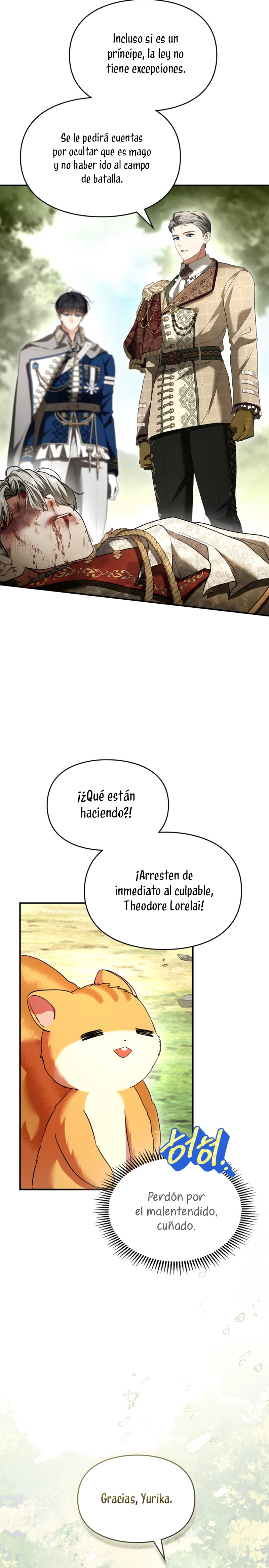 Me convertí en una ardilla que salvó al villano Capítulo 43 - Page 13