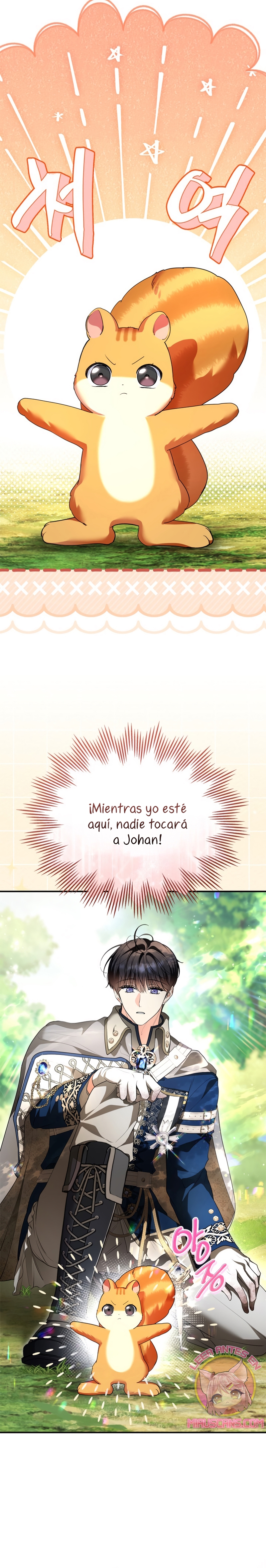 Me convertí en una ardilla que salvó al villano Capítulo 43 - Page 9