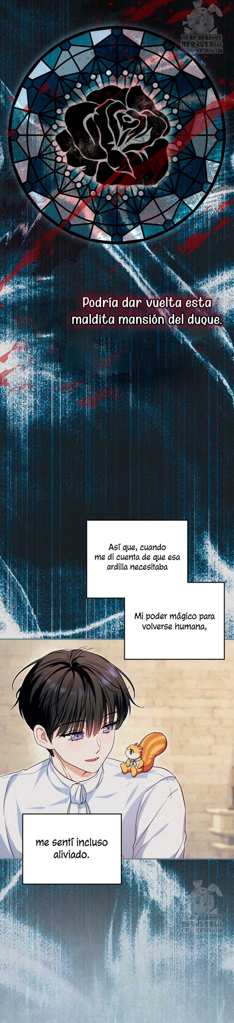 Me convertí en una ardilla que salvó al villano Capítulo 6 - Page 8