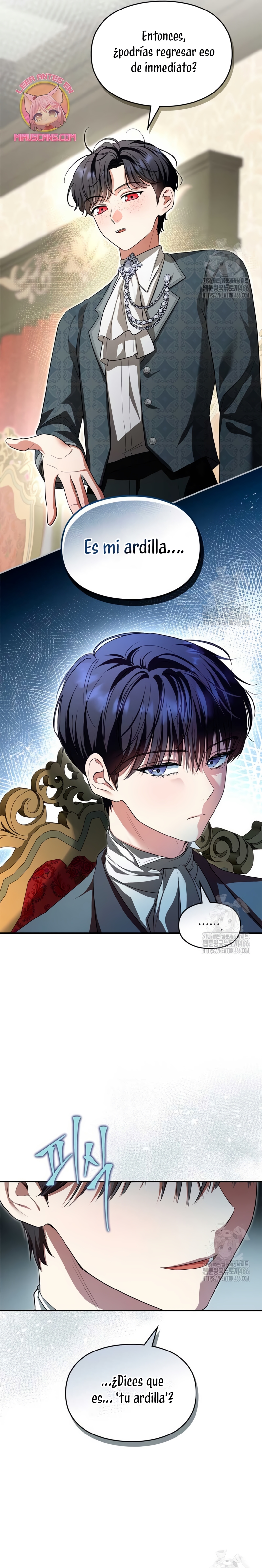 Me convertí en una ardilla que salvó al villano Capítulo 7 - Page 14