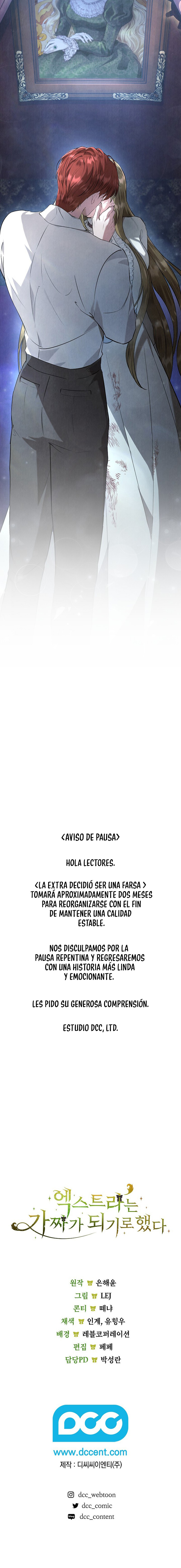 La Extra Decidio Ser Una Farsa Capítulo 40 - Page 13