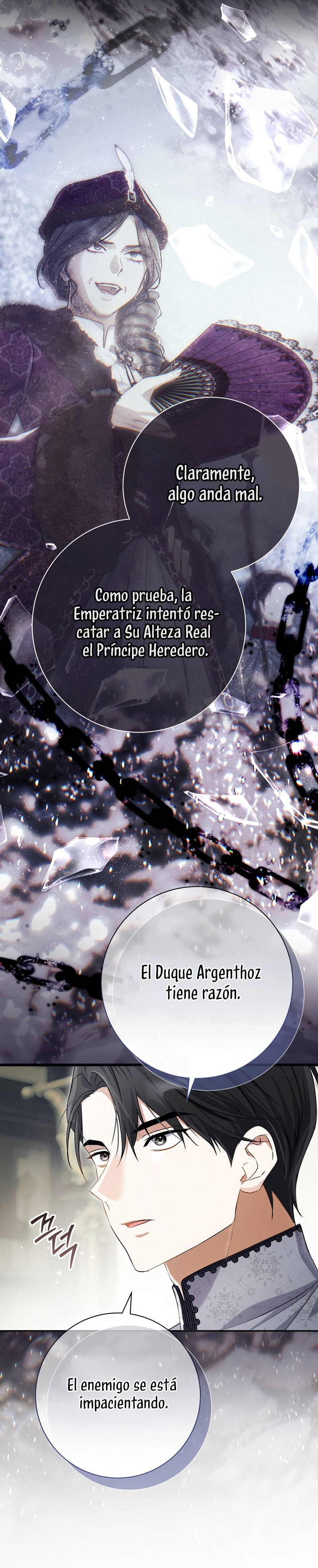 La pareja del villano es demasiado perfecta Capítulo 107 - Page 31