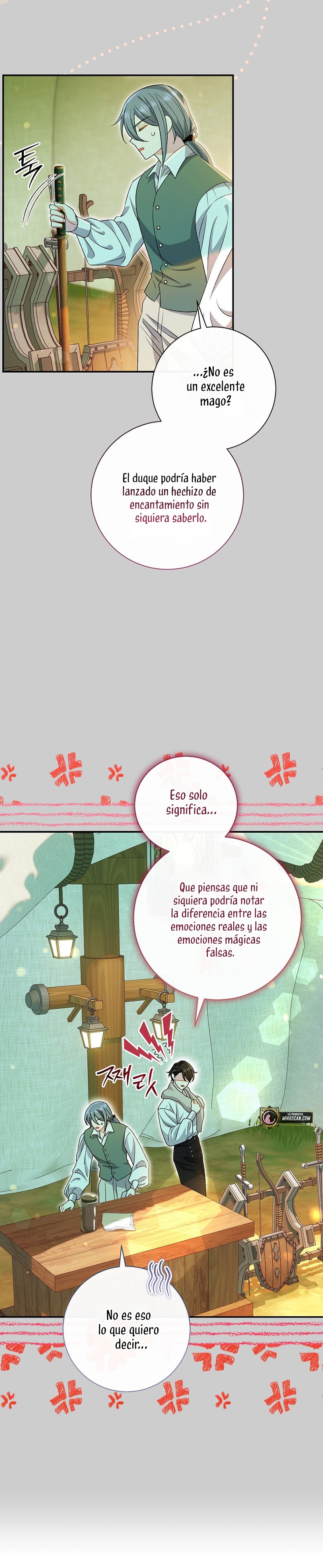 La pareja del villano es demasiado perfecta Capítulo 20 - Page 36