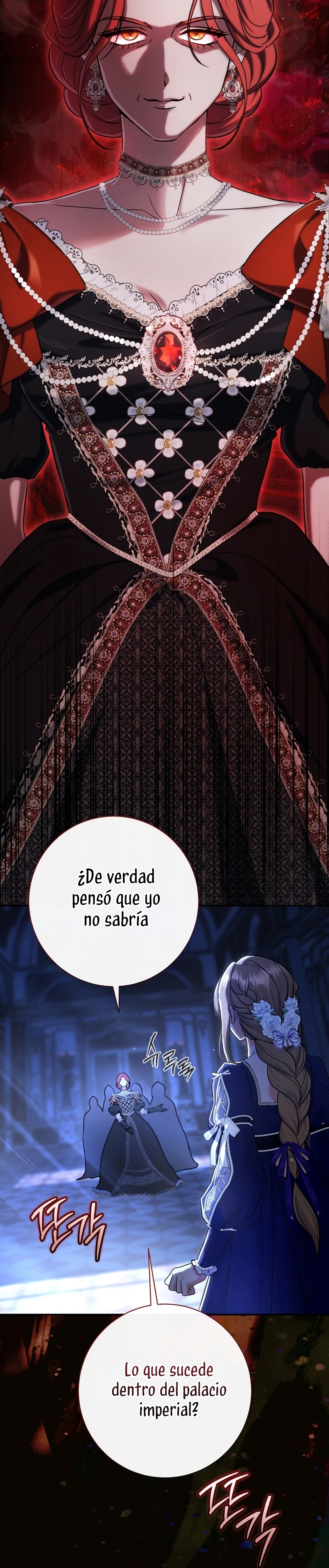 La pareja del villano es demasiado perfecta Capítulo 93 - Page 21