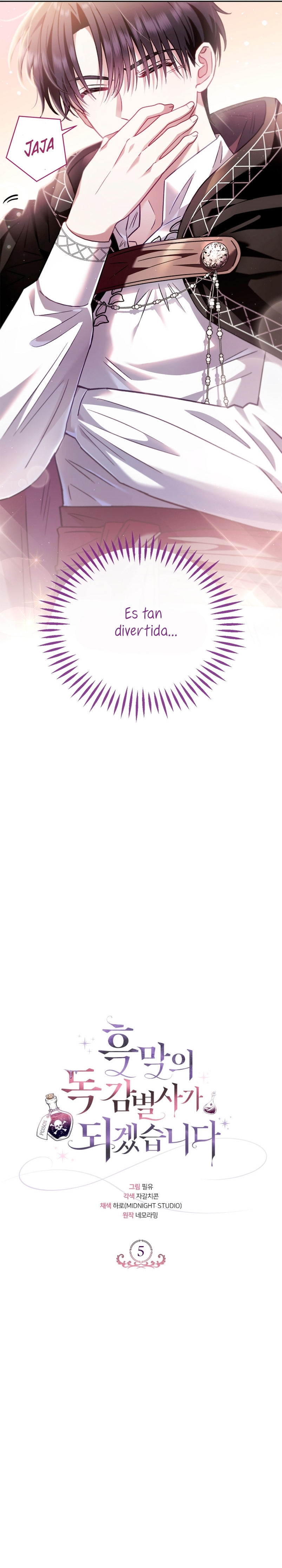 Me convertí en la detectora de veneno del Villano Capítulo 5 - Page 5