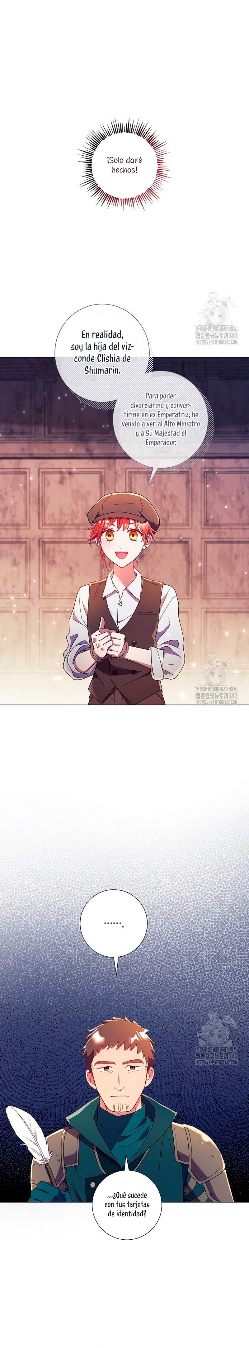 ¿Qué clase de divorcio es éste cuando ni siquiera me he casado, Su Majestad? Capítulo 12 - Page 27