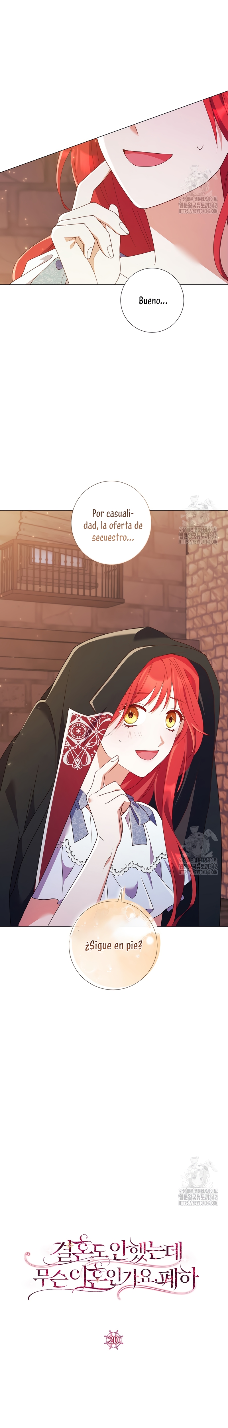 ¿Qué clase de divorcio es éste cuando ni siquiera me he casado, Su Majestad? Capítulo 20 - Page 9