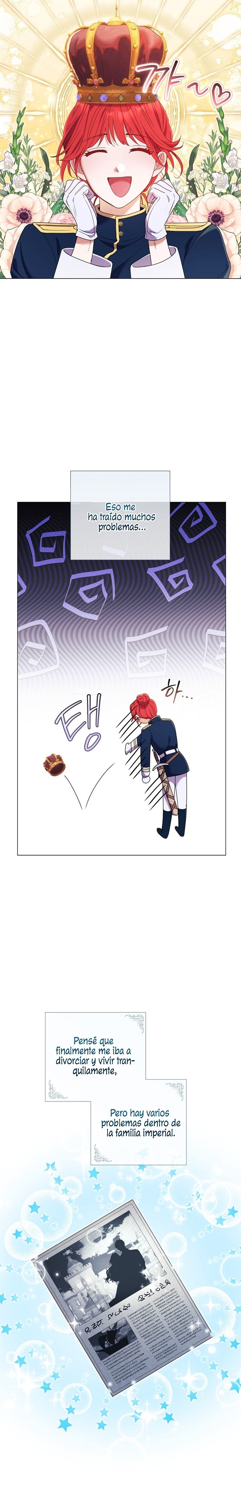 ¿Qué clase de divorcio es éste cuando ni siquiera me he casado, Su Majestad? Capítulo 37 - Page 3
