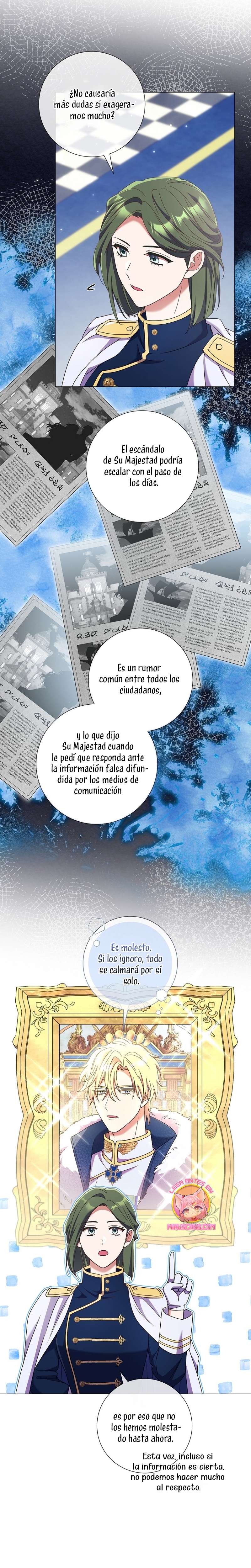 ¿Qué clase de divorcio es éste cuando ni siquiera me he casado, Su Majestad? Capítulo 39 - Page 11